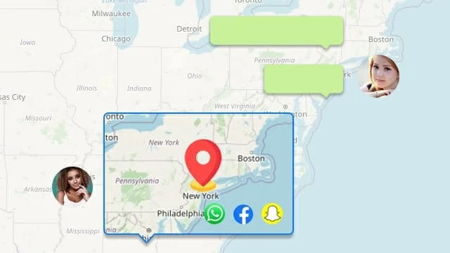 Spoof Location on Social Media