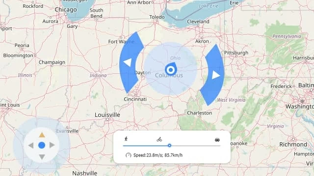 Automatic GPS Movement