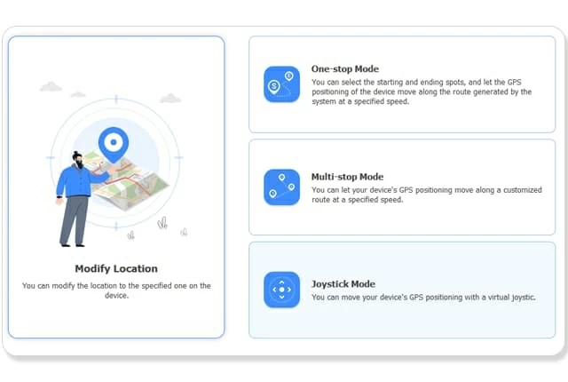 2. Select from Available Modes
