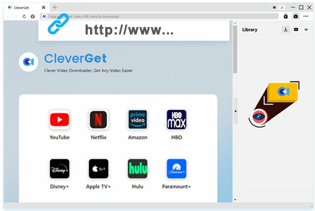 Paste URL into Video Downloader